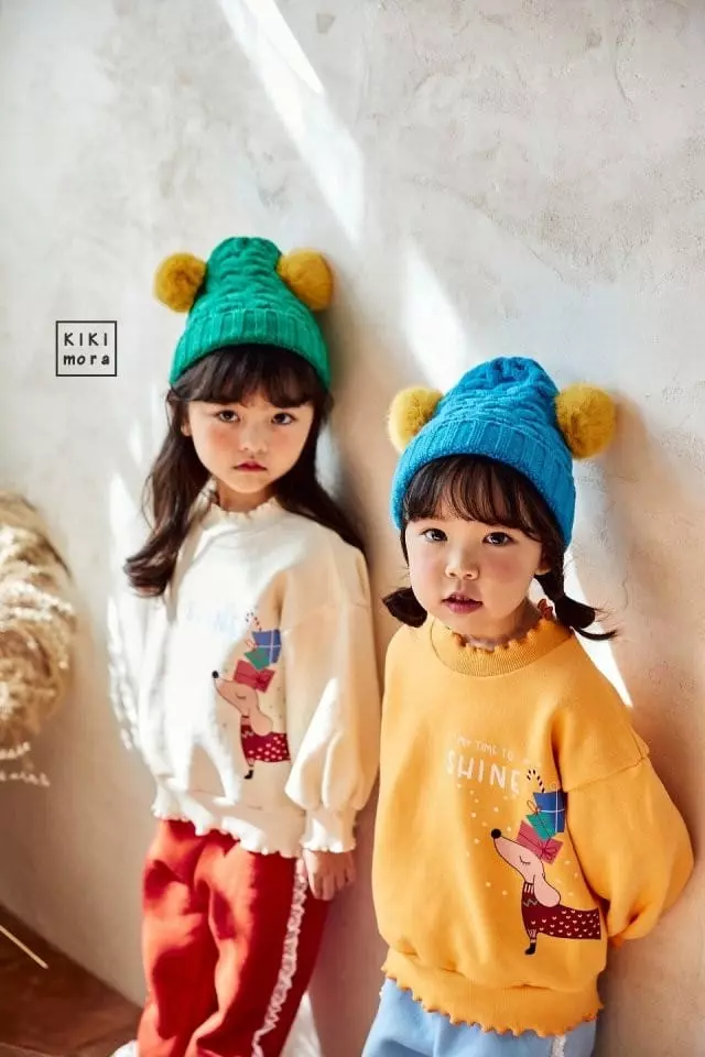 Kikimora - Korean Children Fashion - #fashionkids - Mongi Santa SWEatshirt