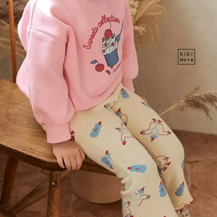 Kikimora - Korean Children Fashion - #fashionkids - Cherry Ice Cream Sweatshirt