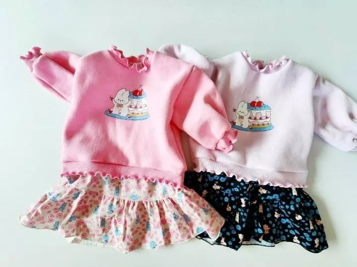 Kikimora - Korean Children Fashion - #kidsshorts - Cherry Cake One-piece - 5