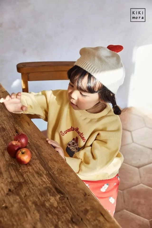 Kikimora - Korean Children Fashion - #kidsshorts - Cherry Ice Cream Sweatshirt - 2