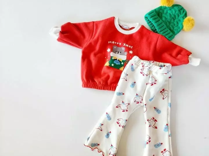 Kikimora - Korean Children Fashion - #kidsshorts - Santa Pants