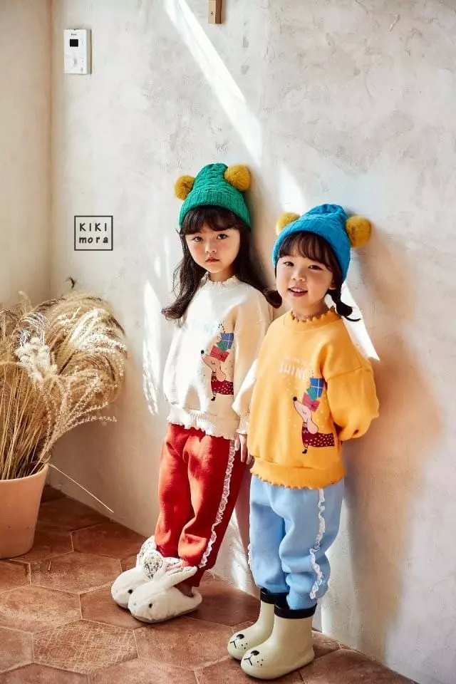 Kikimora - Korean Children Fashion - #kidsstore - Line Lace Pants - 2
