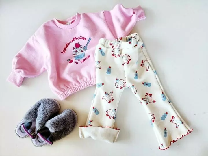 Kikimora - Korean Children Fashion - #magicofchildhood - Cherry Ice Cream Sweatshirt - 7