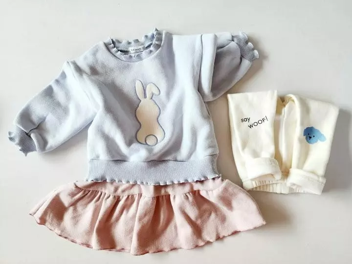 Kikimora - Korean Children Fashion - #minifashionista - Flower Rabbit One-piece