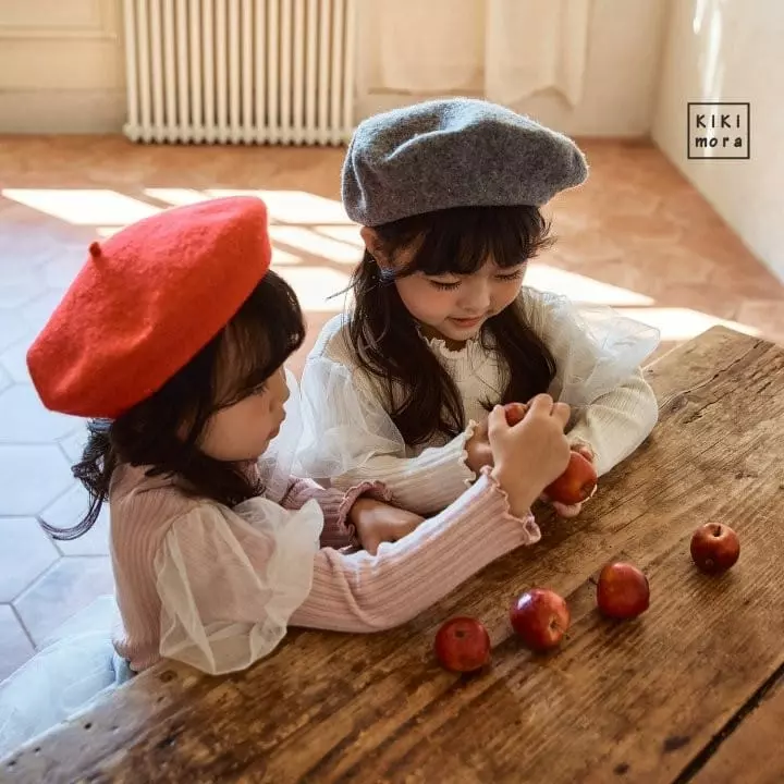 Kikimora - Korean Children Fashion - #minifashionista - Macaroon Rin Mesh Tee - 4