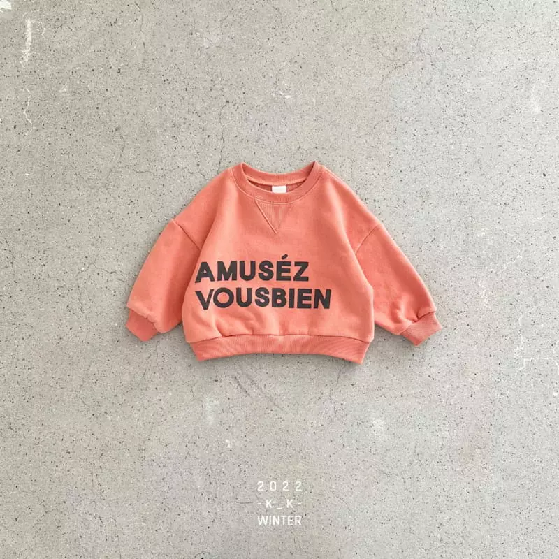 Kk - Korean Children Fashion - #Kfashion4kids - A Muse Sweatshirt