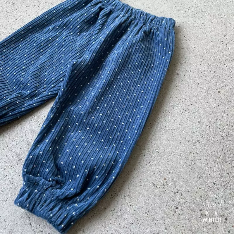 Kk - Korean Children Fashion - #kidzfashiontrend - Kid Dot Pants - 4