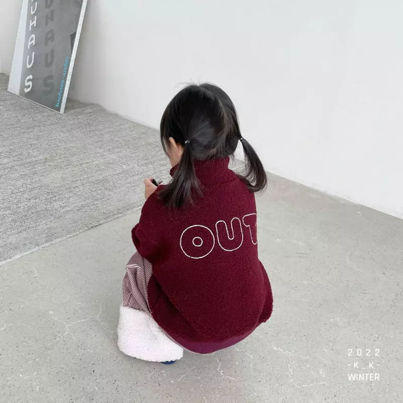 Kk - Korean Children Fashion - #childofig - Out Zip-up Tee - 3