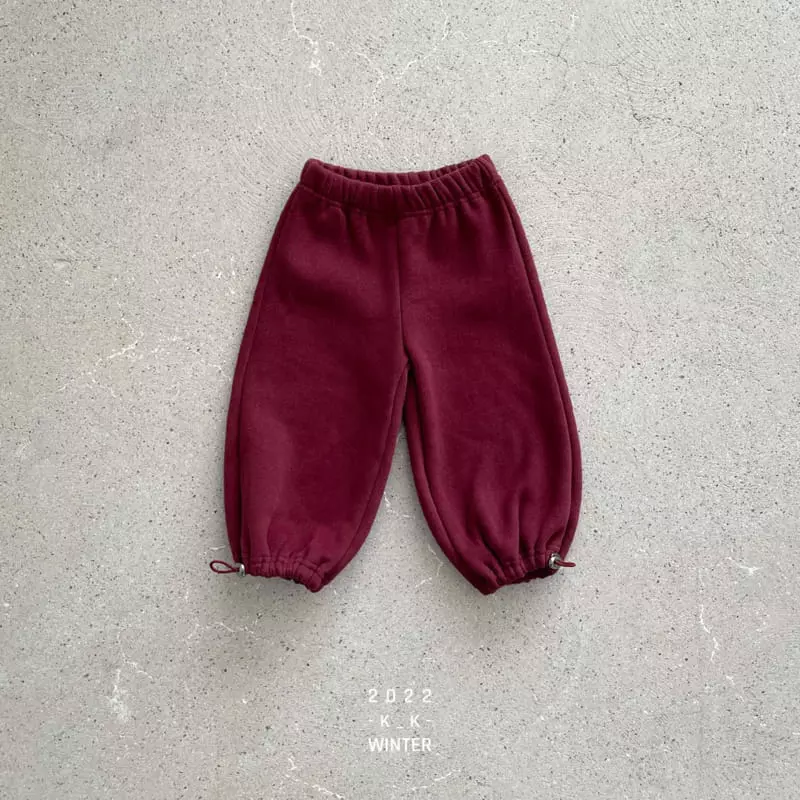Kk - Korean Children Fashion - #childofig - Code String Pants