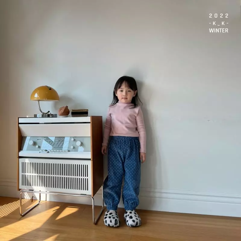 Kk - Korean Children Fashion - #childofig - Kid Dot Pants - 10