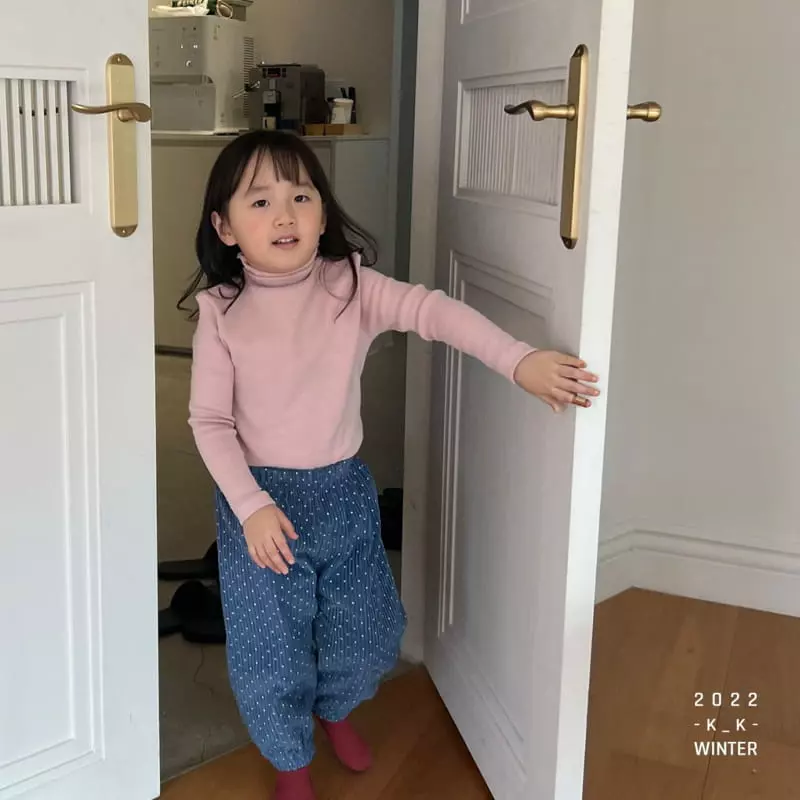 Kk - Korean Children Fashion - #childrensboutique - Kid Dot Pants - 11