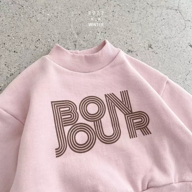 Kk - Korean Children Fashion - #designkidswear - Bonjou Turtleneck Sweatshirt - 6