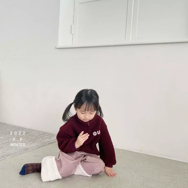 Kk - Korean Children Fashion - #discoveringself - Out Zip-up Tee - 6