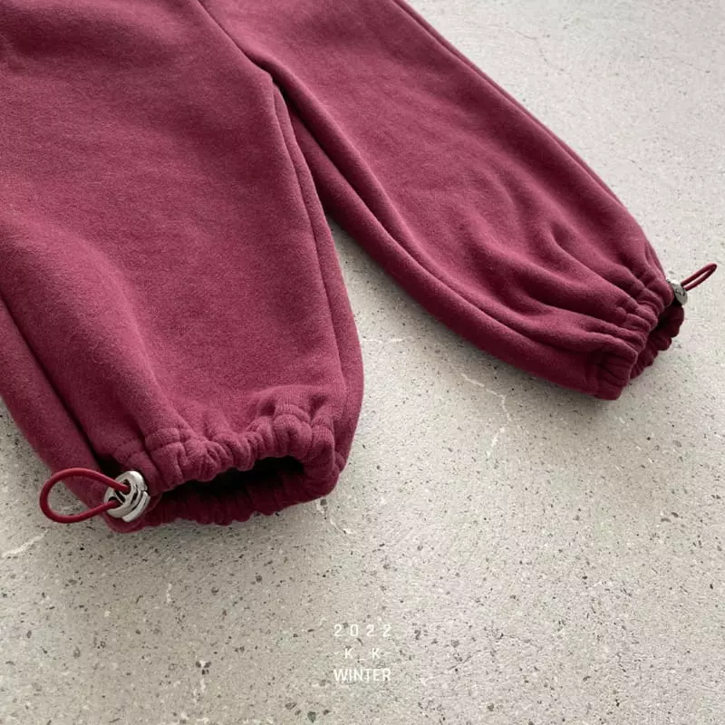 Kk - Korean Children Fashion - #designkidswear - Code String Pants - 4