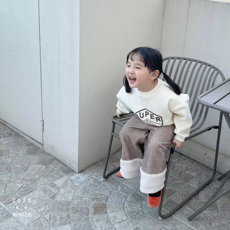 Kk - Korean Children Fashion - #discoveringself - Super Sweatshirt