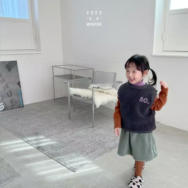 Kk - Korean Children Fashion - #fashionkids - Number 6 Vest - 9