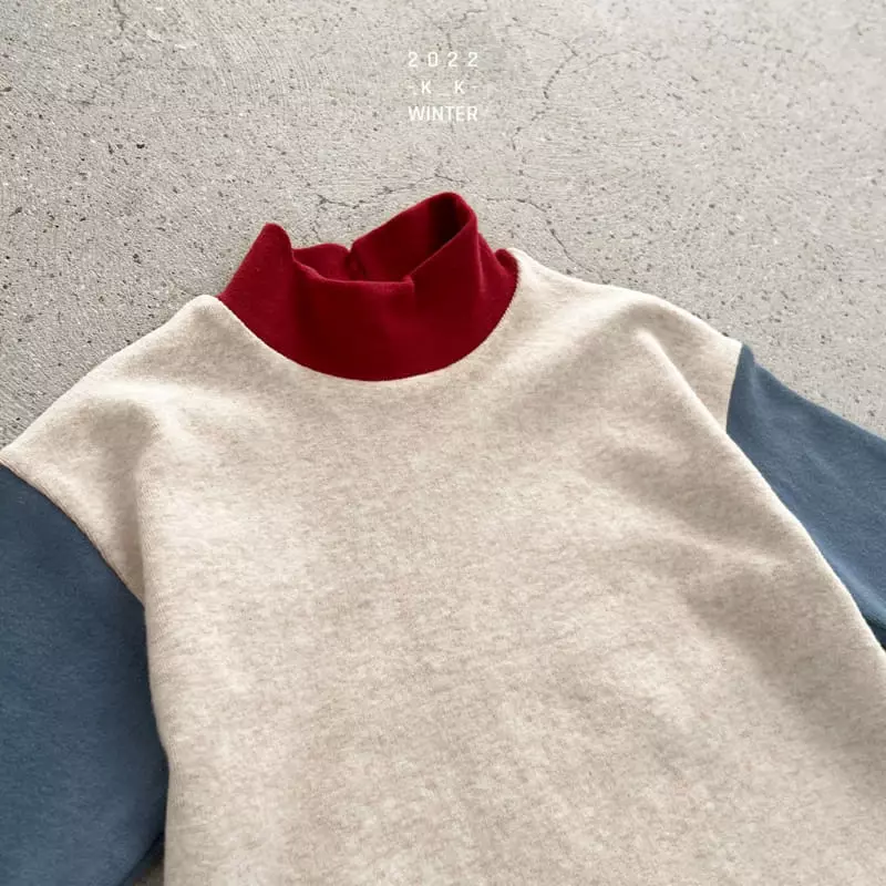 Kk - Korean Children Fashion - #discoveringself - Color Turtleneck Tee - 4