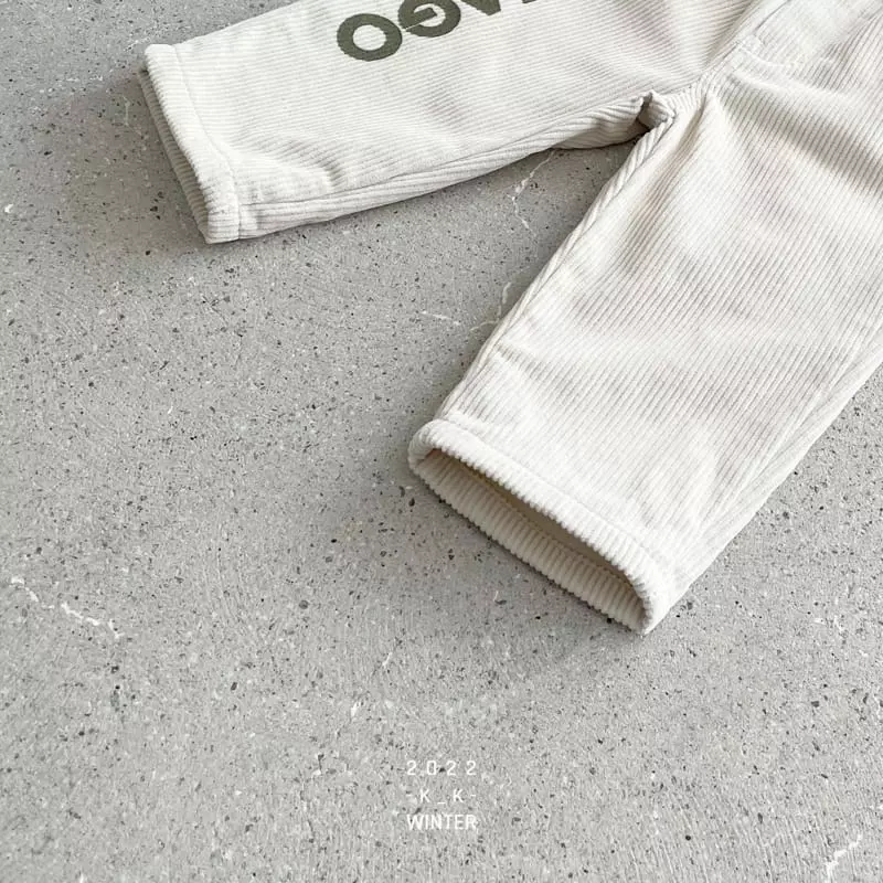 Kk - Korean Children Fashion - #fashionkids - Snatiago Corduroy Pants - 3