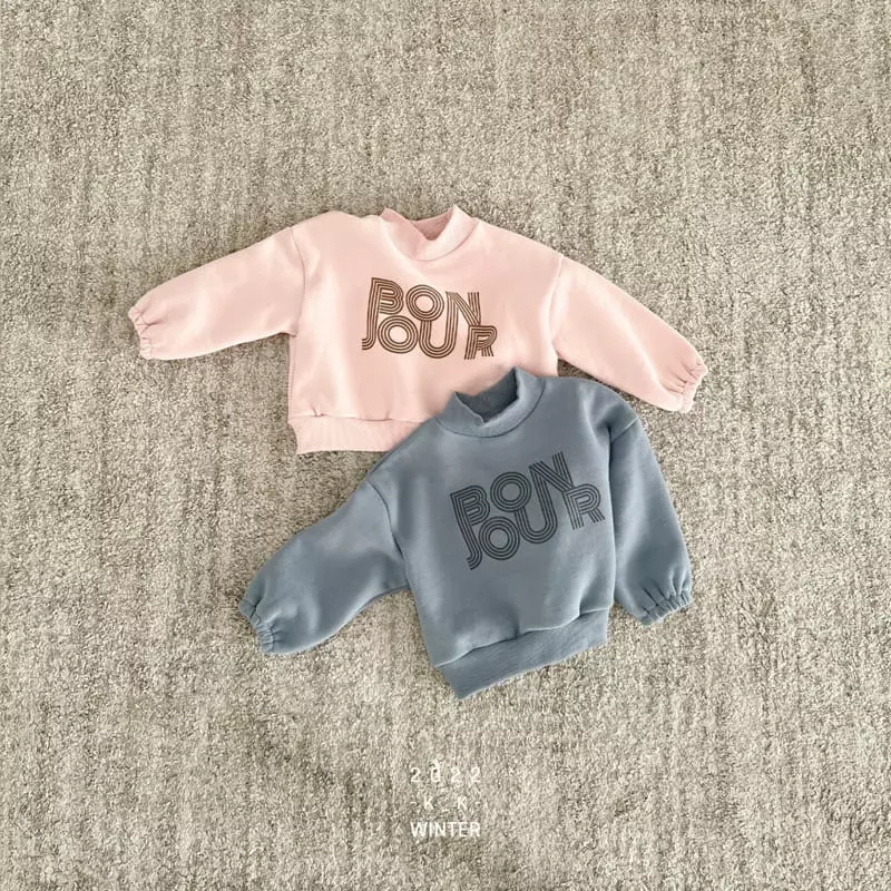 Kk - Korean Children Fashion - #kidsshorts - Bonjou Turtleneck Sweatshirt - 9