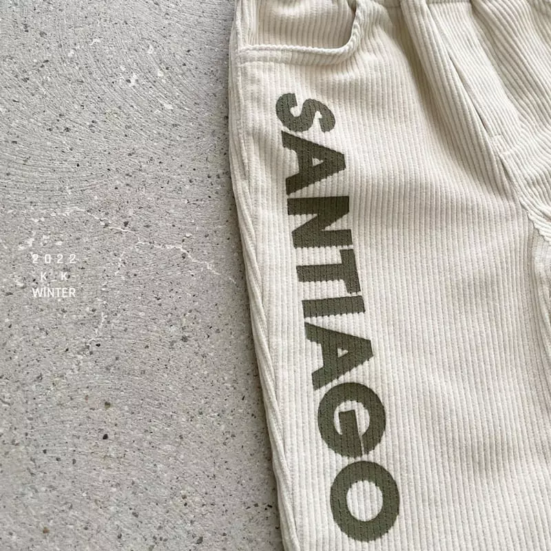 Kk - Korean Children Fashion - #fashionkids - Snatiago Corduroy Pants - 4