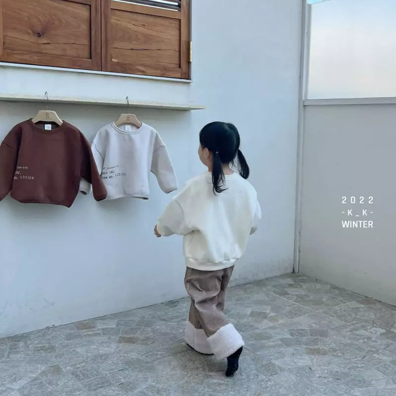 Kk - Korean Children Fashion - #kidsshorts - Super Sweatshirt - 3