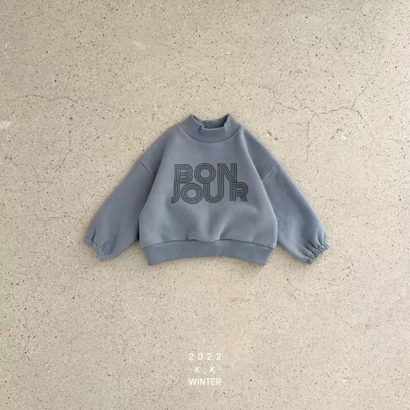 Kk - Korean Children Fashion - #kidsstore - Bonjou Turtleneck Sweatshirt - 10