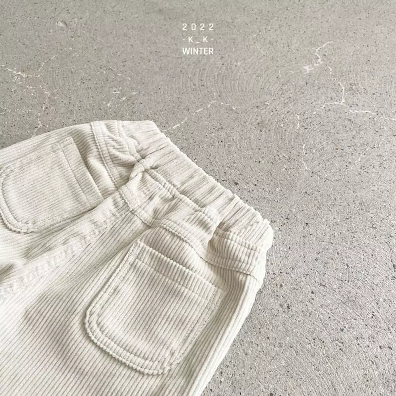 Kk - Korean Children Fashion - #kidsstore - Snatiago Corduroy Pants - 5