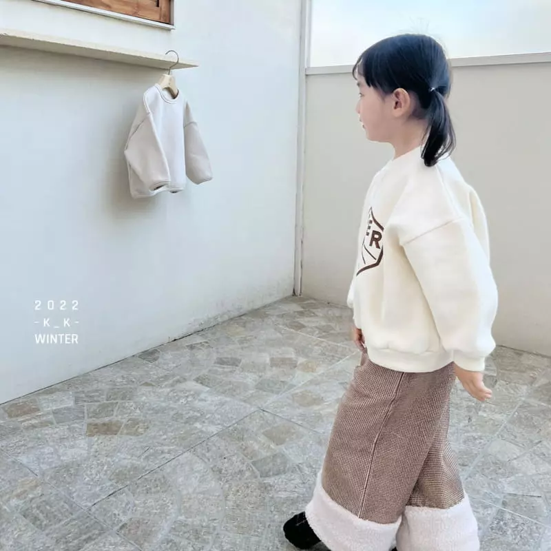 Kk - Korean Children Fashion - #kidsshorts - Super Sweatshirt - 4