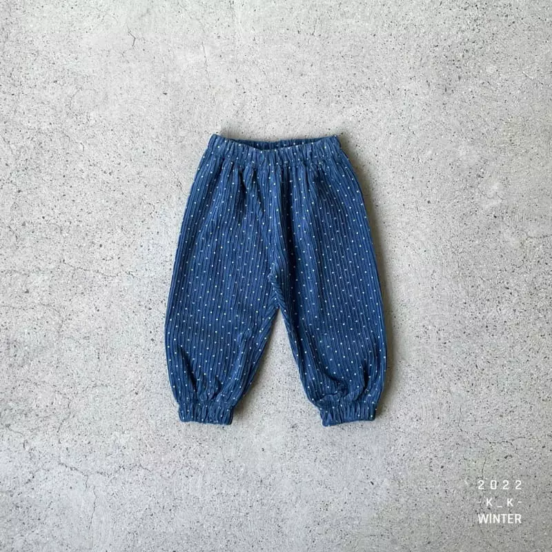 Kk - Korean Children Fashion - #kidsstore - Kid Dot Pants - 2
