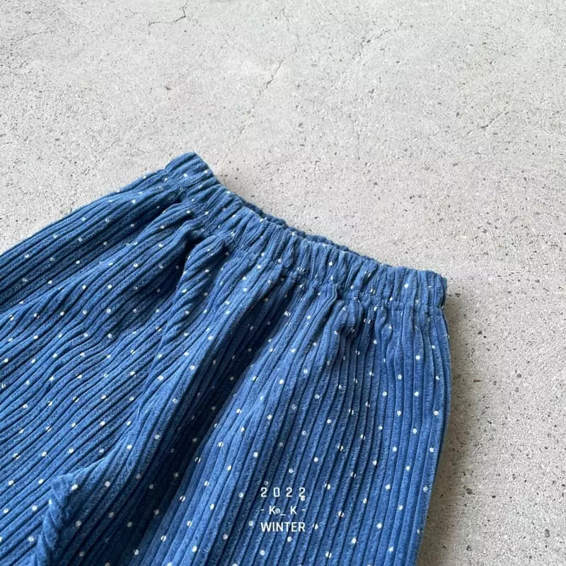 Kk - Korean Children Fashion - #kidzfashiontrend - Kid Dot Pants - 3