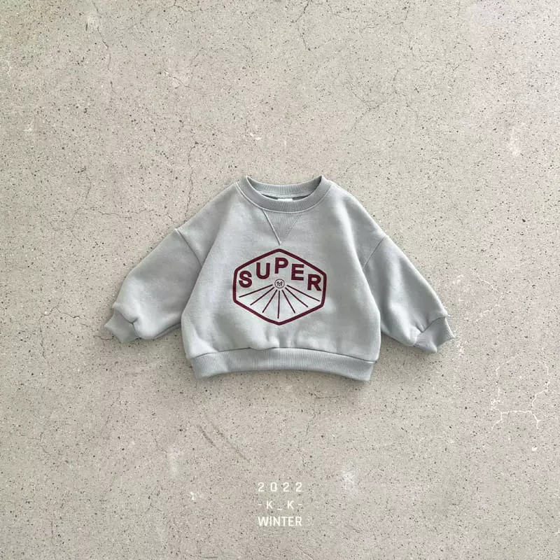 Kk - Korean Children Fashion - #littlefashionista - Super Sweatshirt - 7