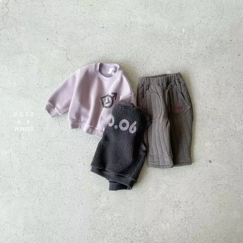 Kk - Korean Children Fashion - #littlefashionista - Quilting Pocket Pants - 6