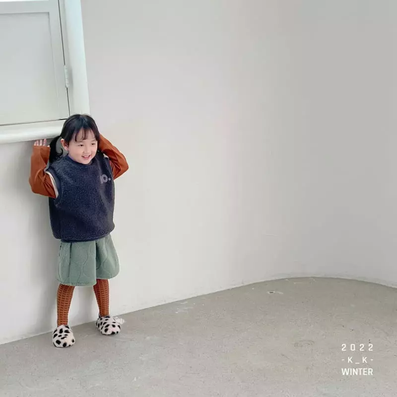 Kk - Korean Children Fashion - #magicofchildhood - Number 6 Vest