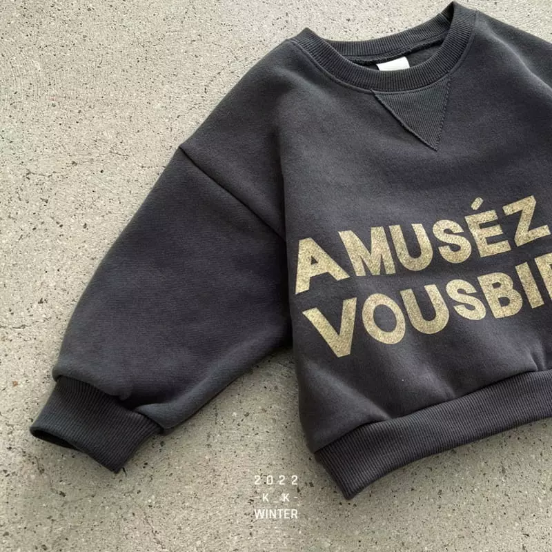 Kk - Korean Children Fashion - #magicofchildhood - A Muse Sweatshirt - 4