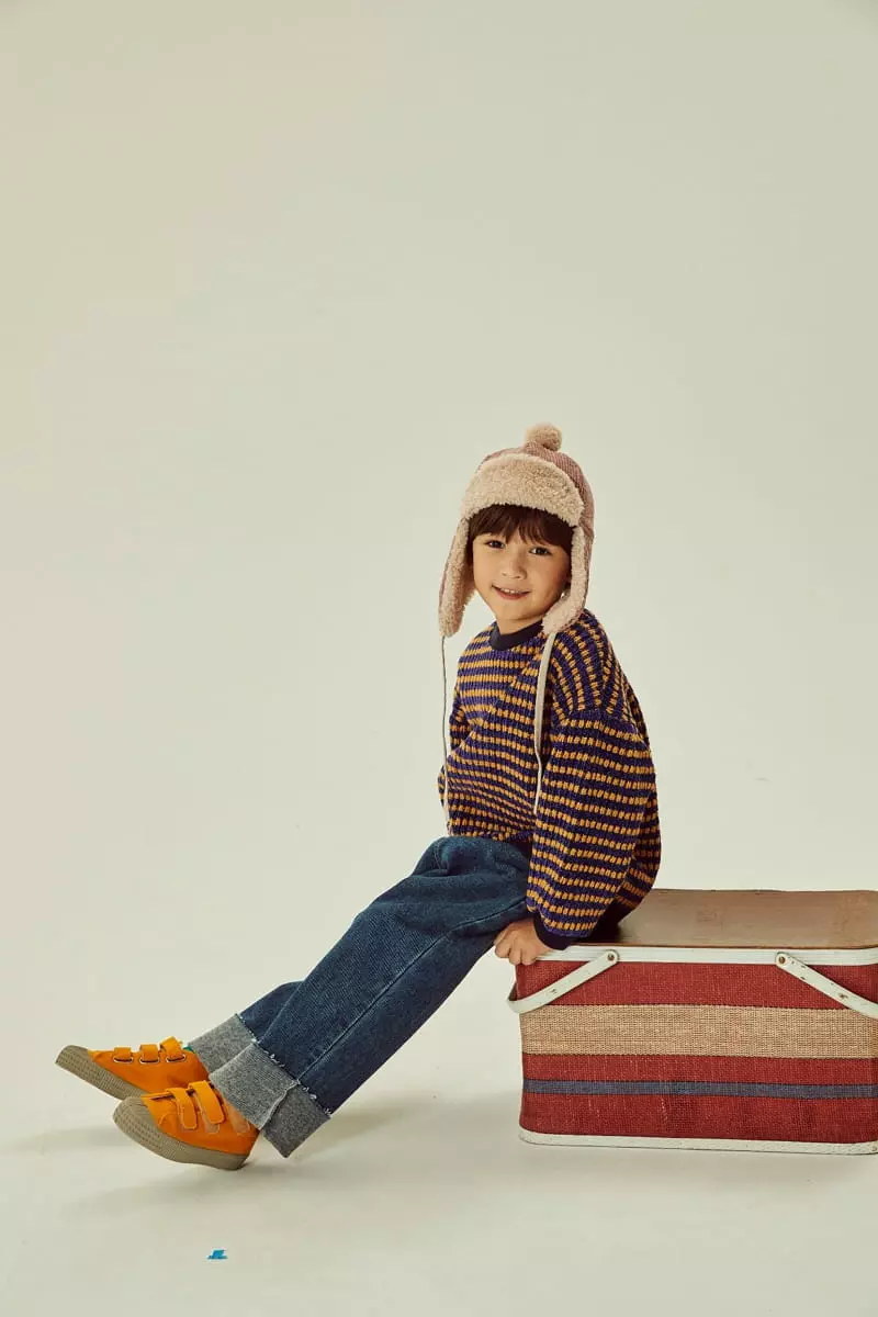 Kokoyarn - Korean Children Fashion - #designkidswear - Pop Knit Sweatshirt
