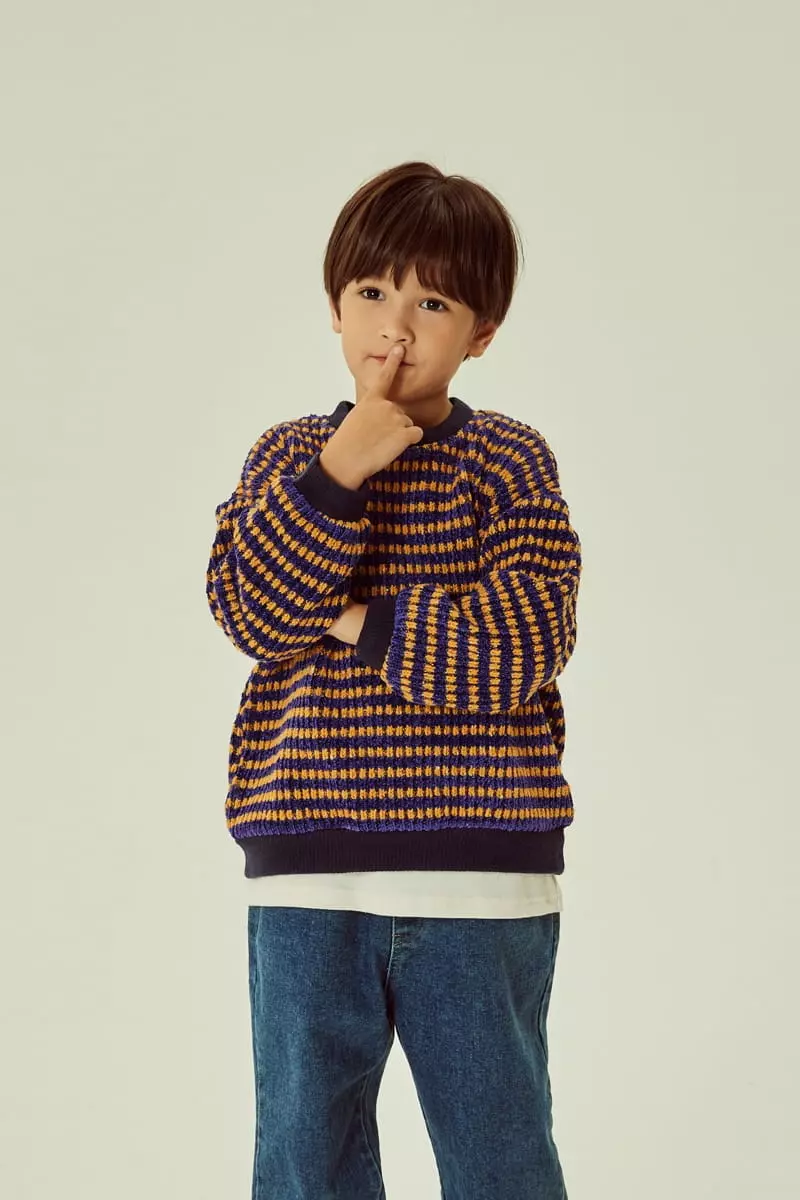 Kokoyarn - Korean Children Fashion - #fashionkids - Pop Knit Sweatshirt - 3