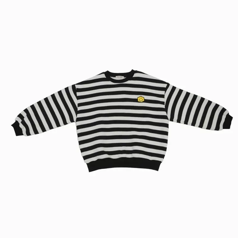 Kokoyarn - Korean Children Fashion - #fashionkids - Slim Stripes Sweatshirt