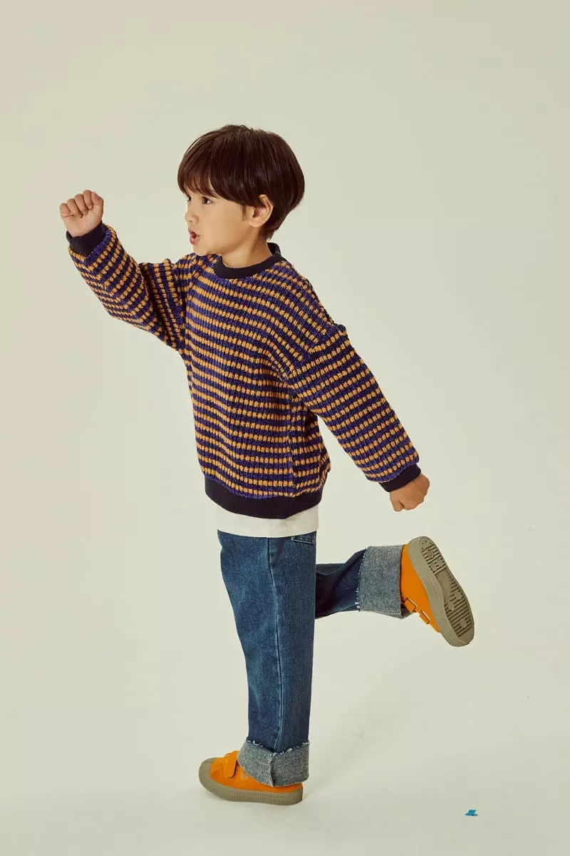 Kokoyarn - Korean Children Fashion - #fashionkids - Pop Knit Sweatshirt - 4