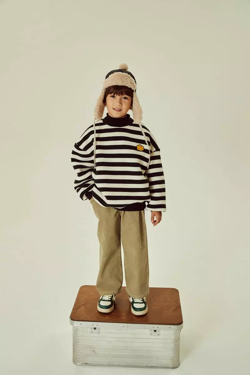 Kokoyarn - Korean Children Fashion - #prettylittlegirls - Slim Stripes Sweatshirt - 9