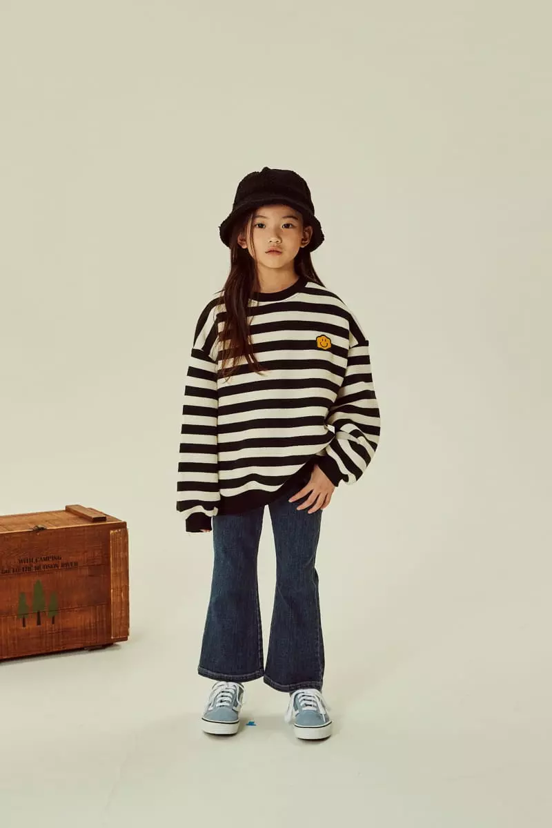Kokoyarn - Korean Children Fashion - #stylishchildhood - Slim Stripes Sweatshirt - 12