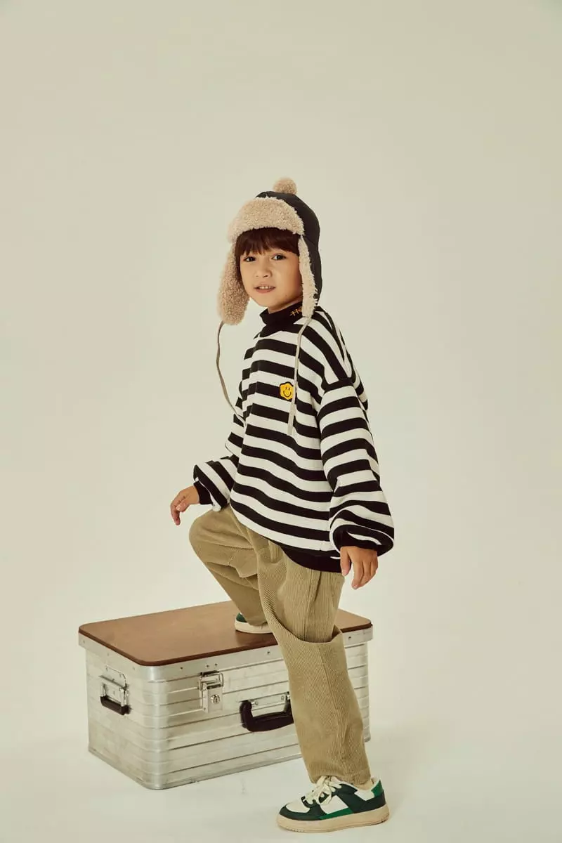 Kokoyarn - Korean Children Fashion - #todddlerfashion - Slim Stripes Sweatshirt - 10