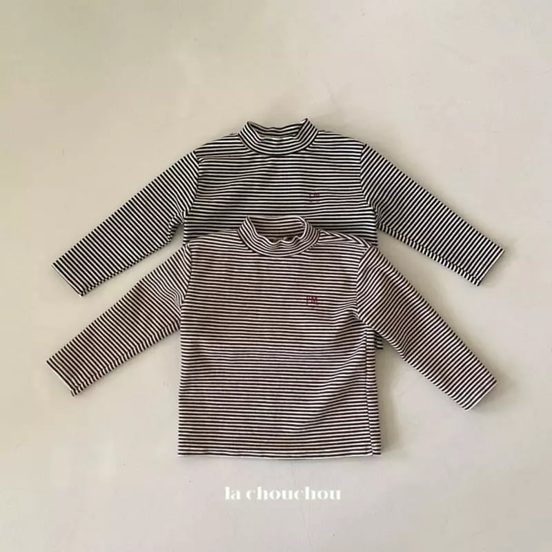 La Chouchou - Korean Children Fashion - #childofig - I AM Turtleneck Tee - 10