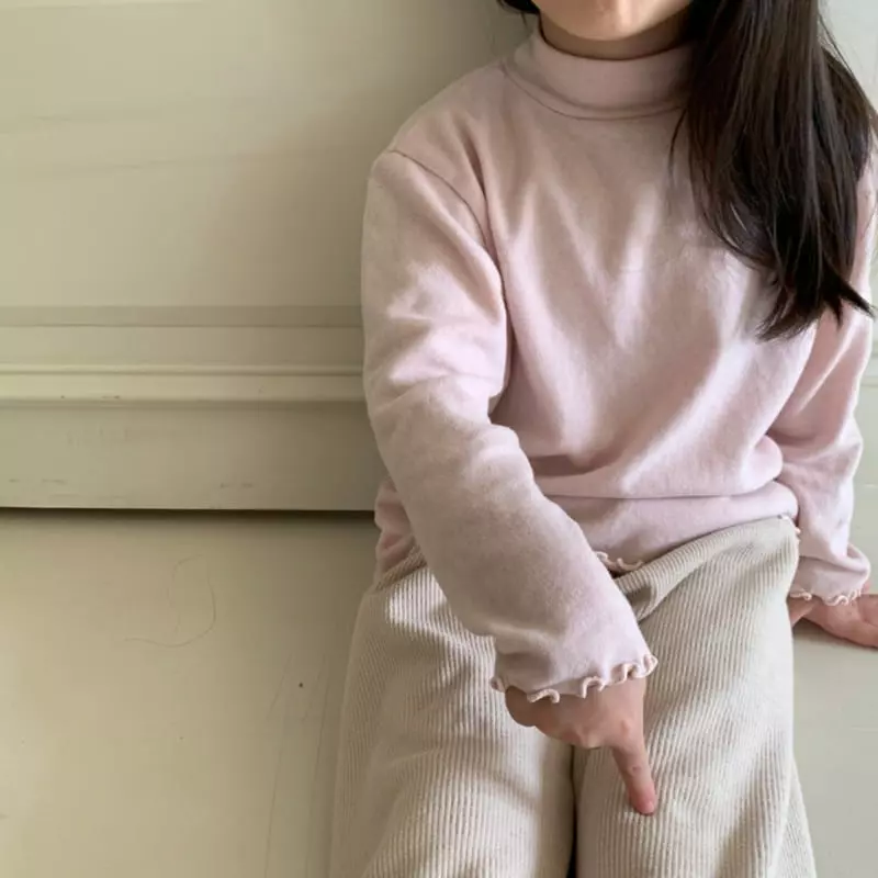 La Chouchou - Korean Children Fashion - #childofig - Loe Turtleneck Tee - 2