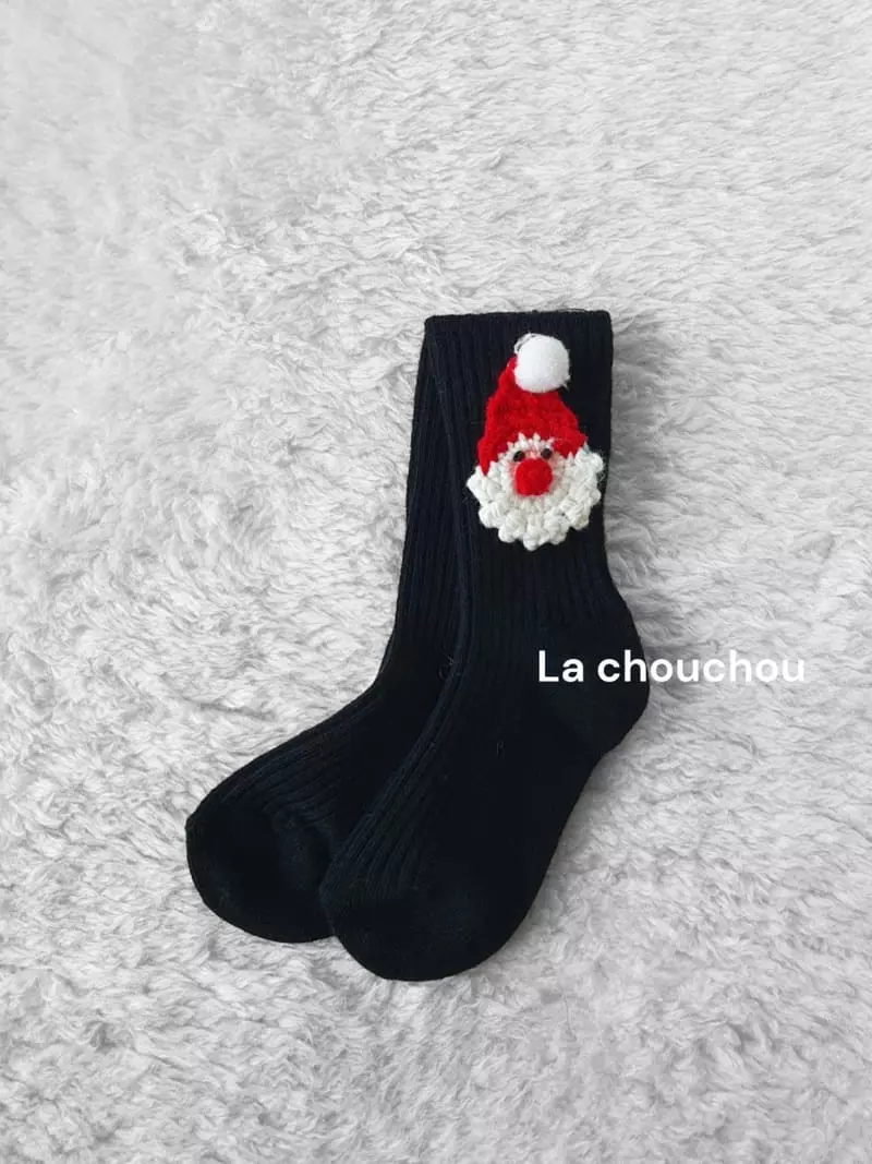 La Chouchou - Korean Children Fashion - #childofig - Santa Socks - 3