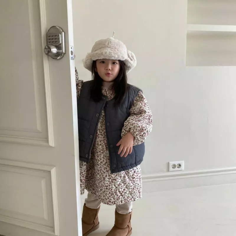La Chouchou - Korean Children Fashion - #discoveringself - Puff One-piece - 7