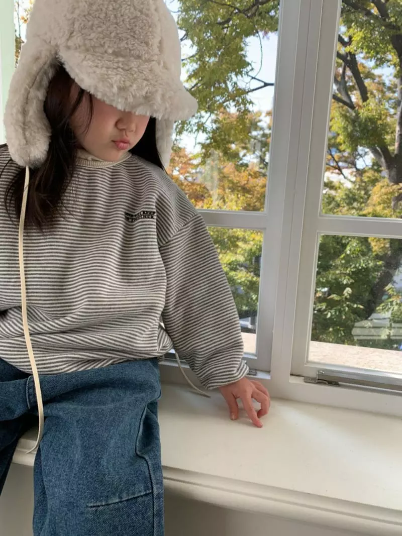 La Chouchou - Korean Children Fashion - #discoveringself - Circle Sweatshirt - 5