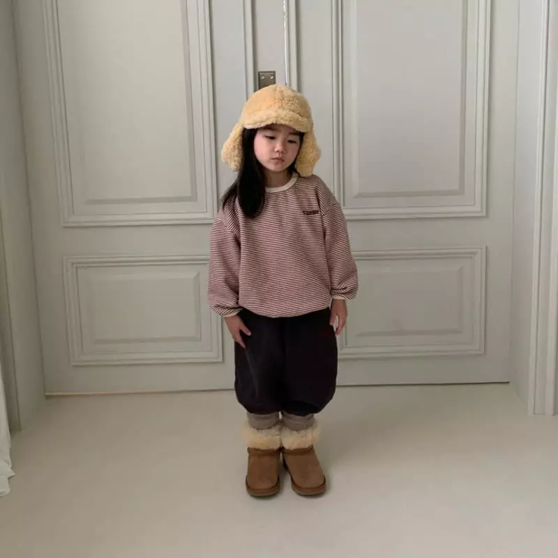 La Chouchou - Korean Children Fashion - #kidsshorts - Circle Sweatshirt - 7