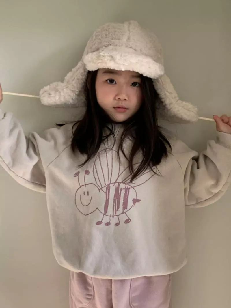 La Chouchou - Korean Children Fashion - #kidsshorts - Honey Bee Sweatshirt - 5