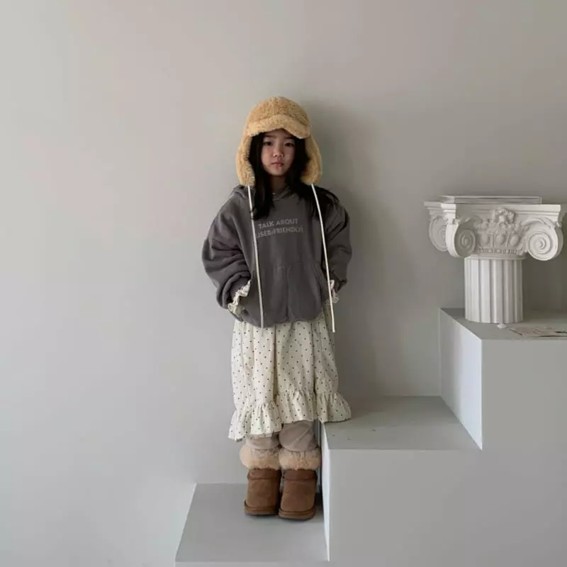 La Chouchou - Korean Children Fashion - #kidsstore - Talk Hoody Tee - 8