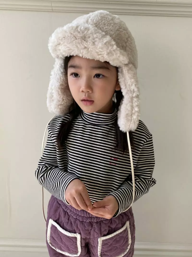 La Chouchou - Korean Children Fashion - #littlefashionista - I AM Turtleneck Tee - 6